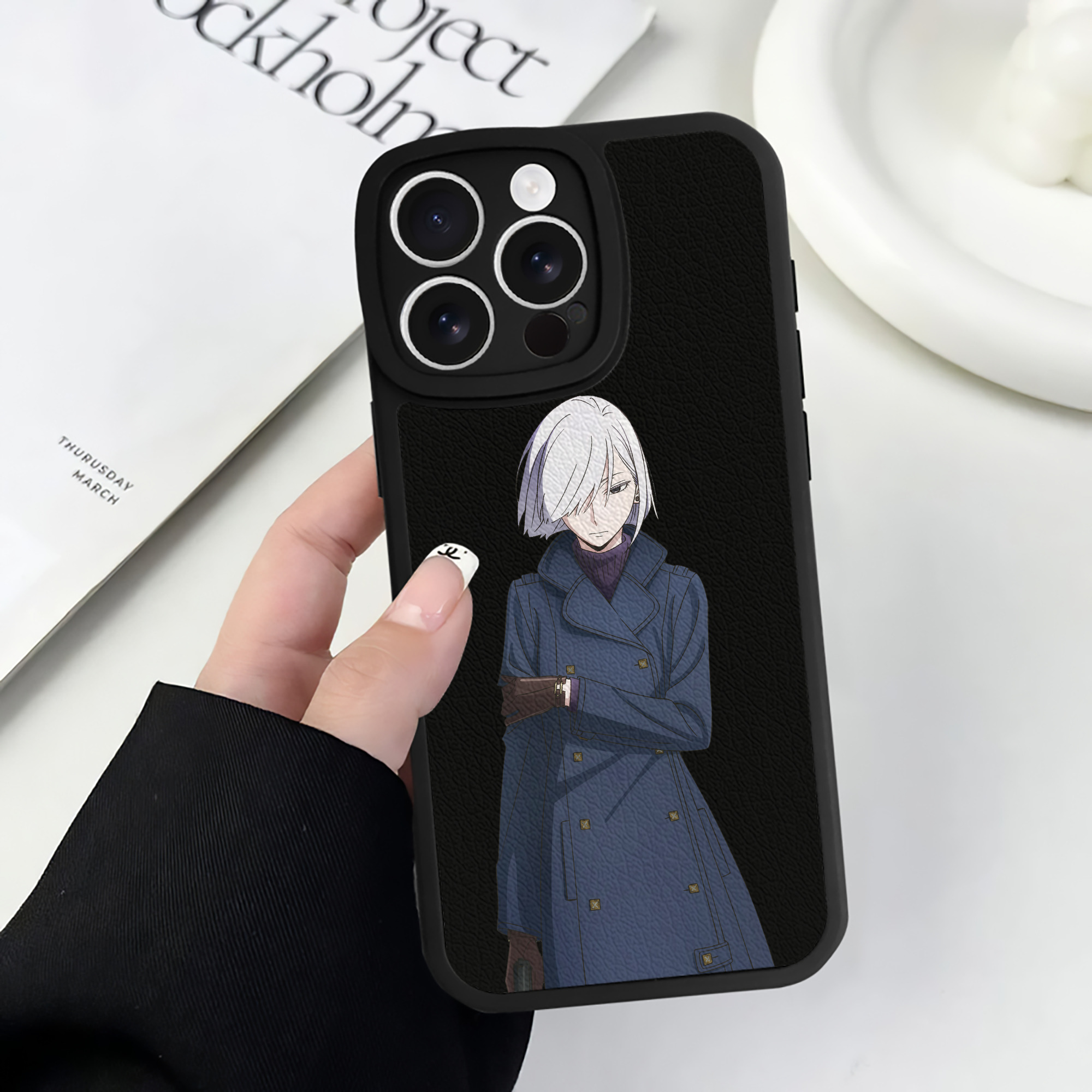 （画像用） SPY×FAMILY间谍家家酒 【iPhone 16シリーズ対応】シリコンスマホケース（レザー調） 材質：シリコン